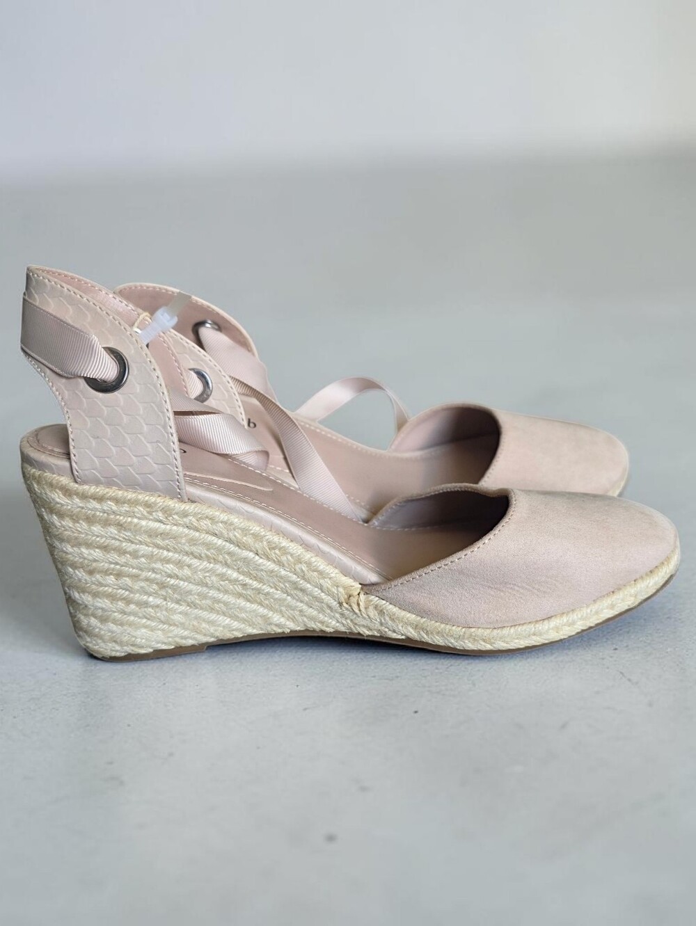 Women's Blush Espadrille Wedge Slingback